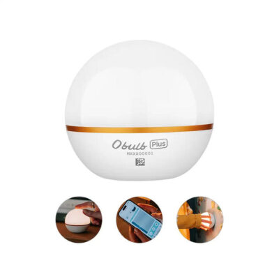 Olight Obulb Plus Rechargeable Multicolour Light With App And Touch Control - 300 Lumens #obulb Plus White