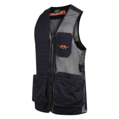 Ridgeline Blaser Shooting Vest Quilted Should Padding (right Hand Only) - Navy #blcvtsn
