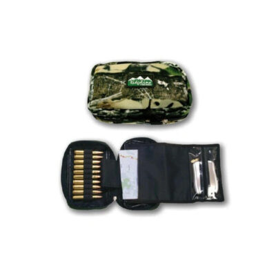 Ridgeline Fleece Pouch 10 Centrefire Shell Loops - Clear View Internal Zip Pocket #rlaax