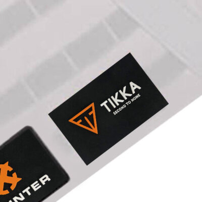 Xhunter Velcro Patch Badge Tikka Label - Self Adhesive #3241