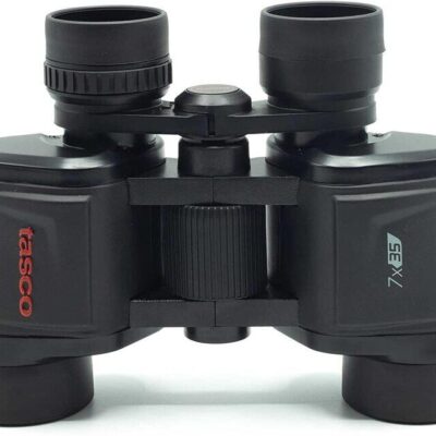 Tasco Essentials 7x35 Porro Binocular Rugged Rubber Housing - Black #ta169735