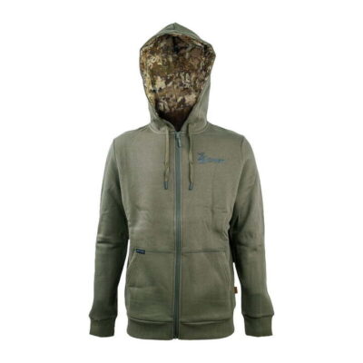 Spika Mens Go Core Zip Hoodie - Olive #goh-cro-1a