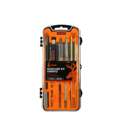 Spika Air Rifle Cleaning Kit Rod Mop Brush For .17 Or .22 Cal - 17pc #ccsp-kt020