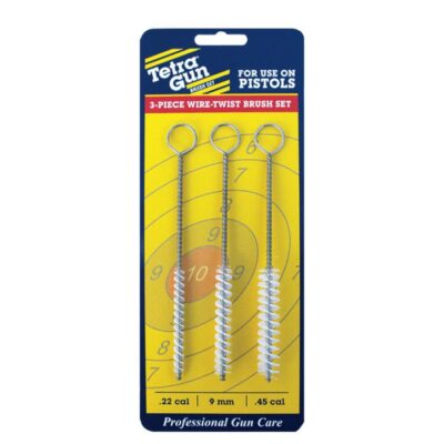 Tetra Gun Cleaning Twisted Wire Brush Set For Guns - 3-piece  #t1521i