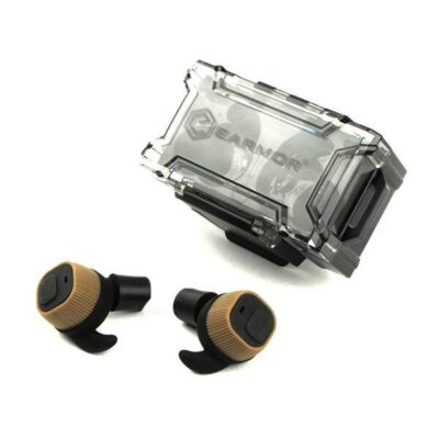 Earmor Electronic Shooting Earmuff Hearing Protector - Communication Pickup Noise Reduction Earplugs #m20 Coyote Brown