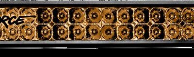 Lightforce Viper Lightbars Logo Amber Dual Row Led Light Bar - 20 Inch #lflb20da