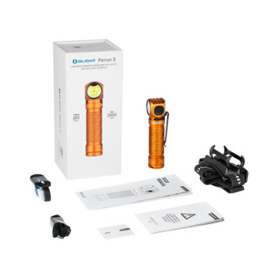 Olight Perun 3 Versatile Led Head Torch - Rechargeable Orange #perun 3 Orange