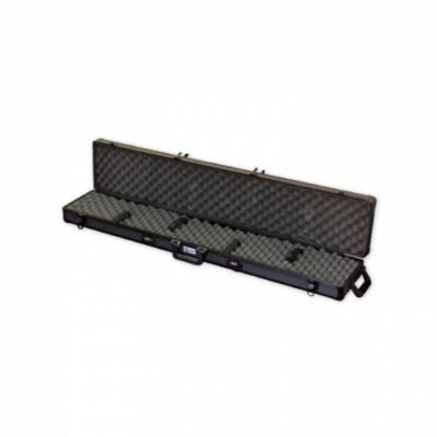 Spika 52 Inch Single Firearm Rifle Hard Case - Lockable Airline Approved With Wheels #src-b