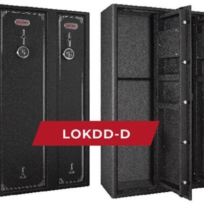 Lokaway Dbl Door High Security Pinned Digital Gun Safe - Up To 25 Guns #lokddd-hsp