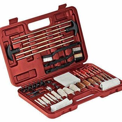 Outers Hunting Universal Gun Cleaning Kit Durable In Plastic Case Blow Molded - 62 Piece #out70074