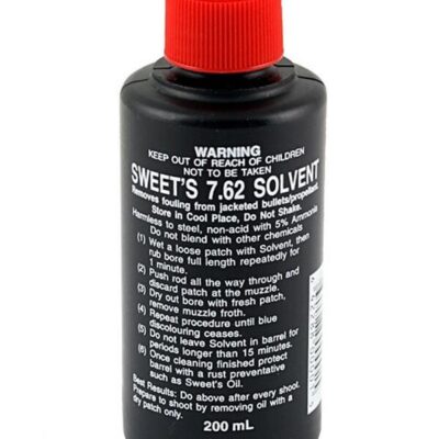 Sweets  Gun Cleaner Rifle Cleaning Removes Copper Fouling From Bore - 7.62 Solvent 200 Ml #swesol