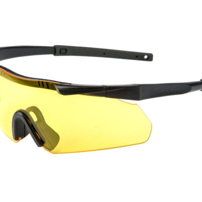 Earmor 400 Uv Protection Impact Resistant Blade Style Shooting Glasses #s01 Amber