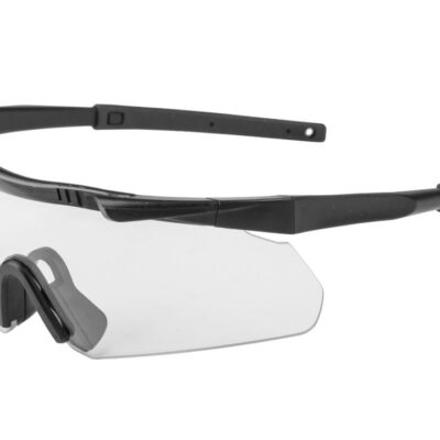 Earmor 400 Uv Protection Impact Resistant Blade Style Shooting Glasses #s01 Clear