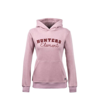 Hunters Element Collegiate Hoodie Women's Premium Quality And Super Warm - Mauve #he123753