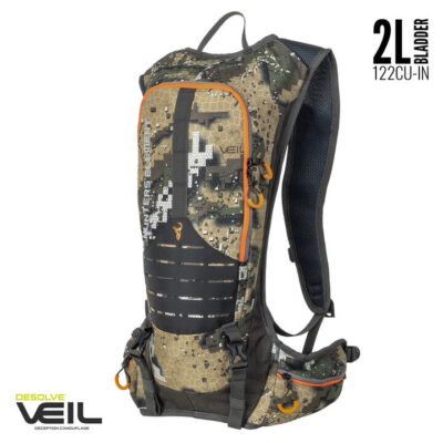 Hunters Element  Low-profile Fluid Pack Lightweight Bladder Backpack - Desolve Veil #9420030073286
