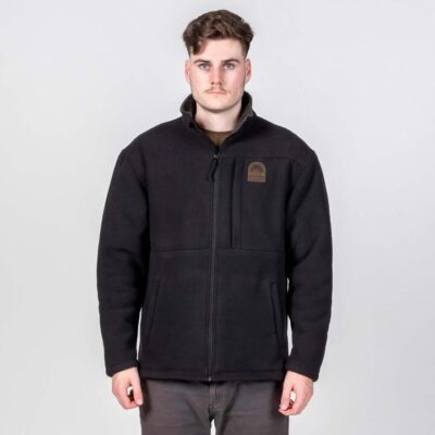 Hunters Element Squall Jacket V2 Zippered Chest Pocket - Black #he125120