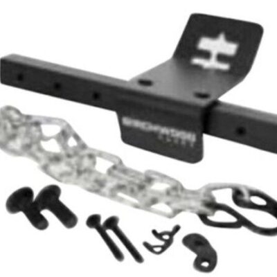 Birchwood Casey T-post Gong Steel Target Mount - Black #bc-tpgtm