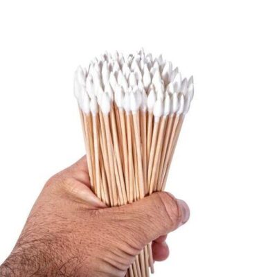 Breakthrough Clean Technologies Cotton Swabs - 6"l, 200-pack, White #btcs6200pk