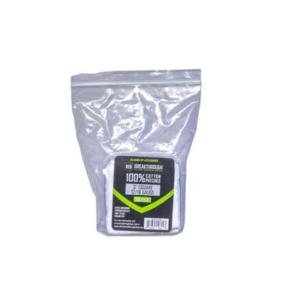 Breakthrough Clean Technologies Cotton Patches - 3" Square, 12 & 16-gauge, 50-pack W/ Plastic Tray #btcps350