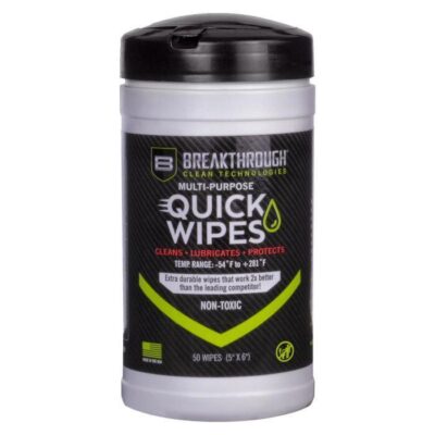Breakthrough Clean Technologies Multi-purpose Clp Quick Wipes - 5" X 6", 50-pack #btclpqw50