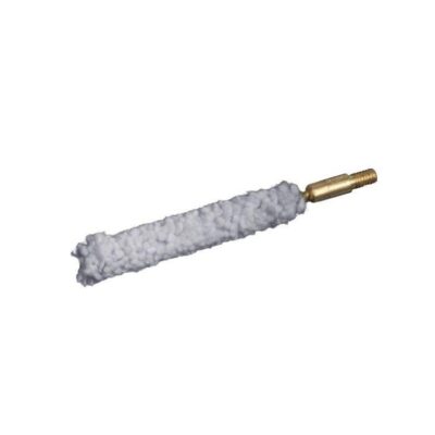 Breakthrough Clean Technologies Bore Mop Cleaning Swabs - 357, .38 Caliber & 9mm, White #bt357bm