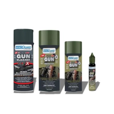 Nanoguard Extremelife Clip-x Gun Cleaning Value Pack - Oil Protection Cleaner #clp-x