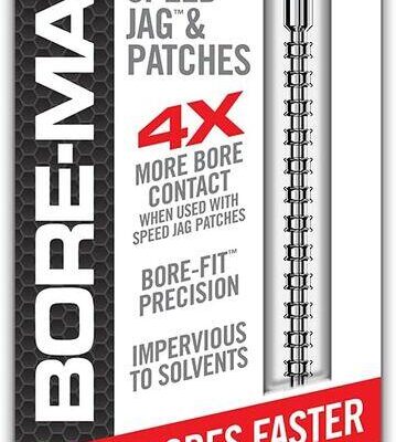 Real Avid Bore-max Speed Jag & Patches .243 Caliber Cleaning Kit #avbmjag243