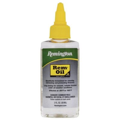 Remington Rem-oil Liquid Gun Cleaner Cleans Lubricates Protects Firearms - 2oz Bottle #rem18366
