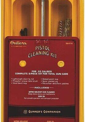 Outers Pistol Aluminum Rod Cleaning Kit - .22 Cal #96410