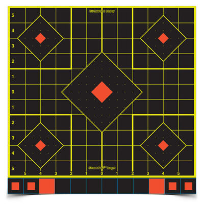 Birchwood Casey Shoot-n-c Sight-in Self Adhesive Paper Shooting Targets - 12 Inch 12 Targets 144 Pasters #34214