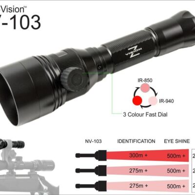 Eagleye Z-vision Ir 3 In 1 Night Vision Torch - Wide Range #nv-103