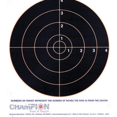 Champion 8.5 X 11 Inch Visishot Paper Targets - 10 Pack #ch45802