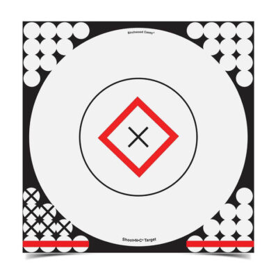 Birchwood Casey Shoot N C 17.25 Inch Open-sight Target - 5 Piece 200 Pasters #bc-34195