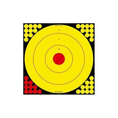 Birchwood Casey Shoot N C Long-range 17.75 Inches Bullseye Target - 5 Pack #bc-lrbet-5pk