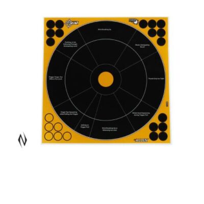 Allen Ez Aim Splash Adhesive 12 Inches Handgun Trainer - Target 5pk #al15248
