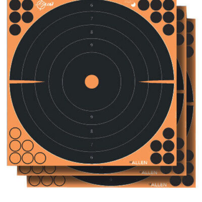 Allen Perfect EzSee12 Inches RoundBullsEyeAdhesive - 5PerPack #15317