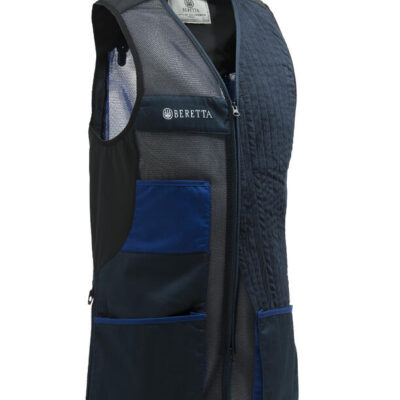 Beretta Left-handed Mens Uniform Pro 20.20 Lh Shooting Vest - Blue Total Eclipse & Blue Royal #gt342t155305az