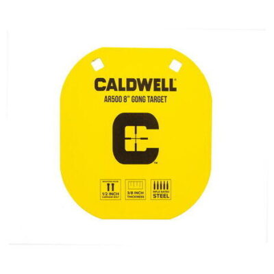 Caldwell Hunting Shooting Hardened Ar500 Steel Easy To See Target 8 Inches - Durable Yellow #cald-ar8