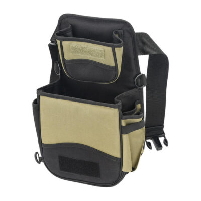 Epicshot Shotgun Shell Cartridge Double Waist Pouch Bag - Brown & Black #es119815