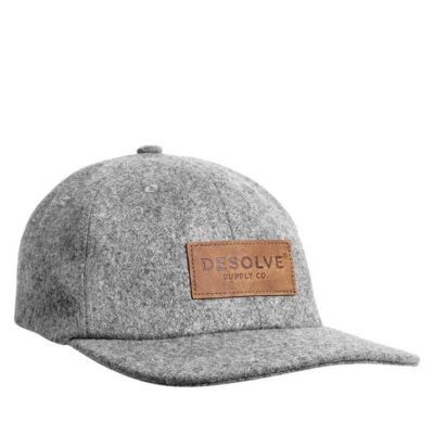 Desolve Rough Seas Dad Hat One Size Fits Most - Grey Marle #9420030055312