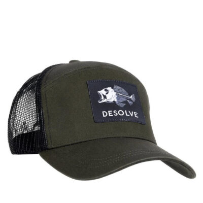 Desolve Scale Trucker Hat One Size Fits Most - Moss Green #9420030058887