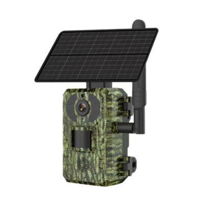 Gerber Trail Camera 4g App / Cloud Based With Solar Panel And 32gb Microsd