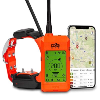 Dgp Dog Gps X30t Tracking And Training Collar 20 Km Range, Waterproof, Orange Dgp-s-x30t-or-22
