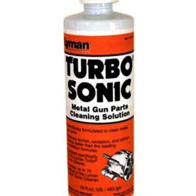 Lyman Turbo Sonic Gun Parts Cleaning Solution For Superior Firearms Lubrication And Protection - 16 Oz High Quality #ly-tsgpcs