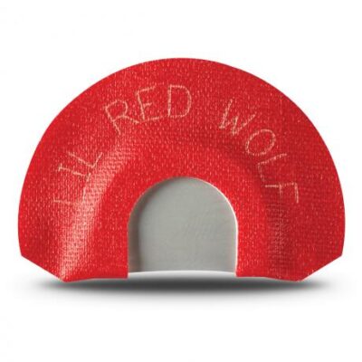 Hunters Specialities Li'l Red Wolf Howler Diaphragm Call - Red #hs-js-wh-1
