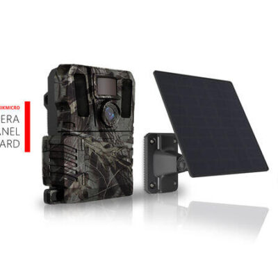 Hikmicro Trail Camera 10mp 1080p 4g Ir 940nm With Solar Panel And 32gb Sd Card Hm-m15 Bundle