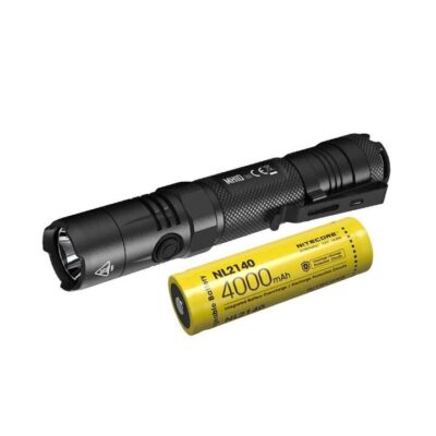 Nitecore Next Generation Rechargeable Led Tactical Torch - 1200 Lumens With Battery #mh10 V2