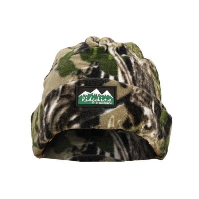 Ridgeline Polar Fleece Youth Beanie Lightweight - Buffalo Camo #rlabnplx