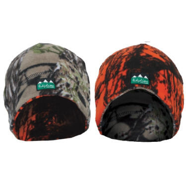 Ridgeline Reversible Double Layer Beanie - Camo/blaze #rlabnrxzx