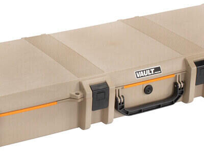 Pelican Vault Tactical V800 Double Rifle Cases - Tan 53 Inch Internal #pv800 Tan